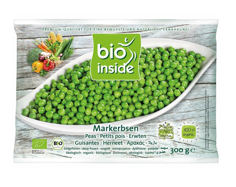 Organic Frozen Peas 300g - Bio Inside -