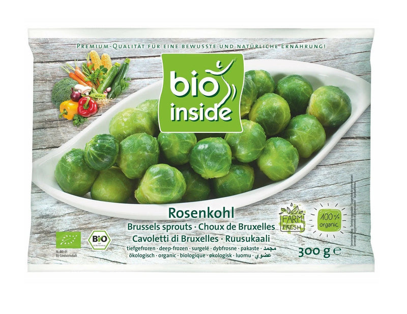 Organic Frozen Brussel sprouts 300g