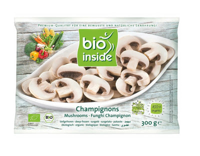 Organic Frozen Mushrooms sliced 400g - Bio Inside -