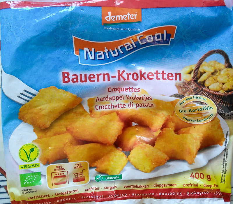 Organic Frozen Potato Croquettes