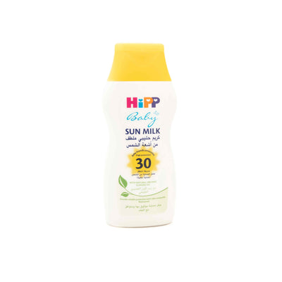 Baby Sun Milk Cream with Almond Oil Spf30 200ml - Hipp -