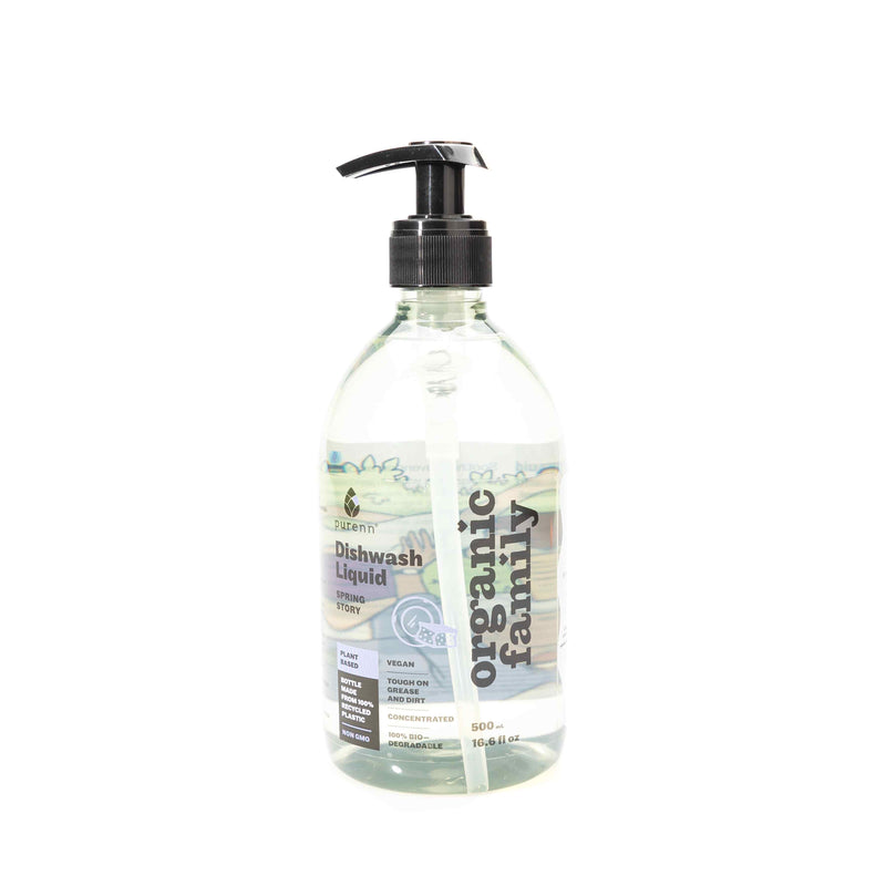 Organic Dish Liquid With Lavender Rowanberry Extracts 500Ml