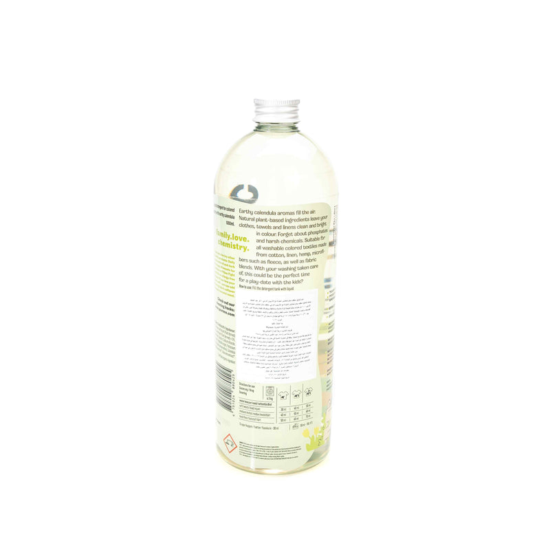 Organic Liquid Laundry Detergent Colored W/Calendula 1L
