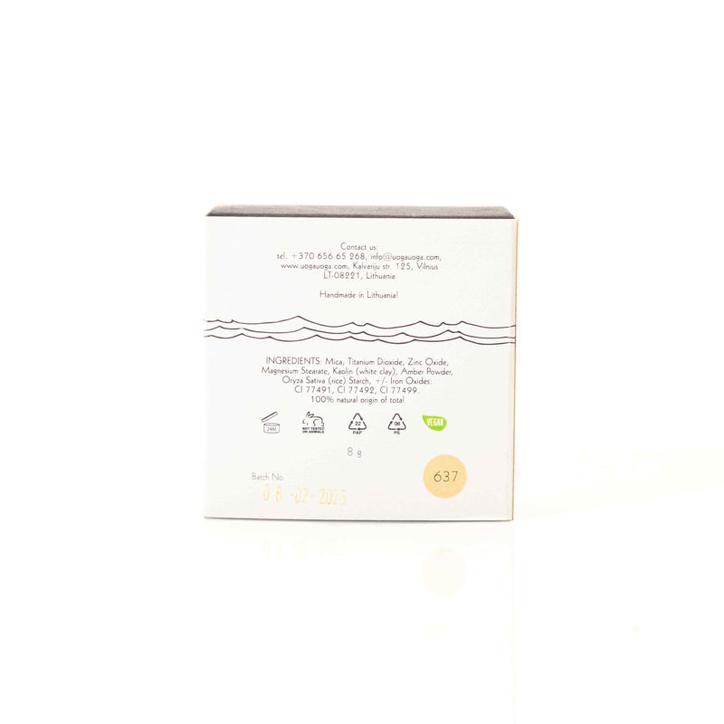 Organic Foundation Powder Champagne 8G