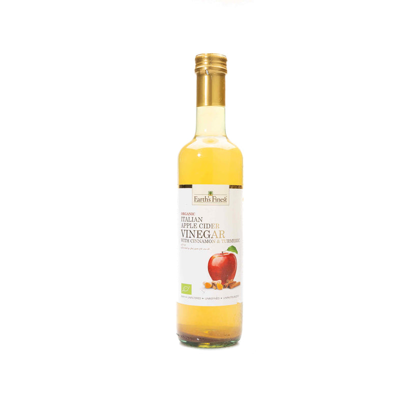 Organic Apple Cider Vinegar Cinnamon & Turmeric 500ml