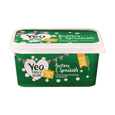 Organic Spreadable Butter 500g - Yeo Valley -