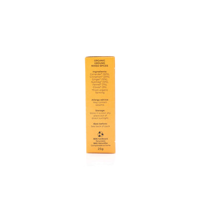 Organic Mixed Spice 25G