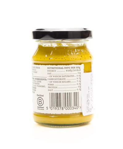 Organic Strong English Mustard 140g - Vegan - Gluten free