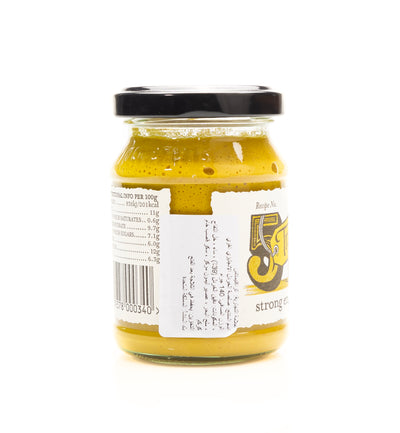 Organic Strong English Mustard 140g - Vegan - Gluten free