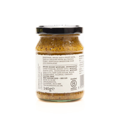 Organic Spiced Honey Mustard 140g