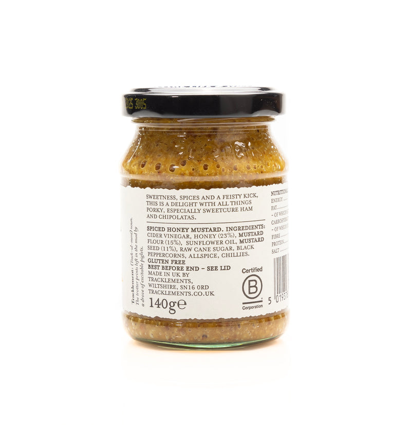 Organic Spiced Honey Mustard 140g