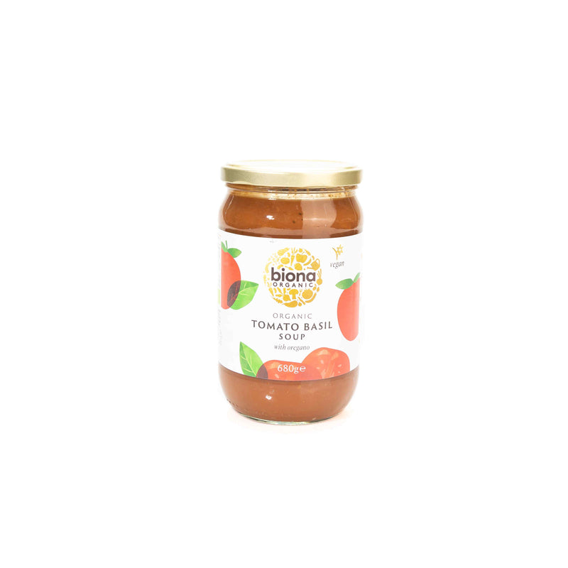 Organic Tomato Basil Soup 680g