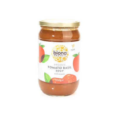 Organic Tomato Basil Soup 680g