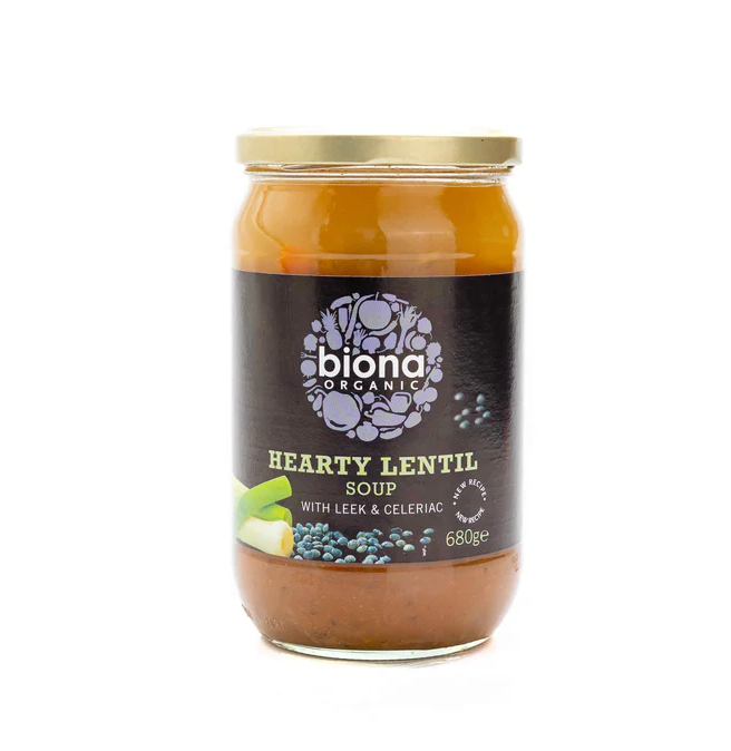 Organic Hearty Lentil Soup 680g