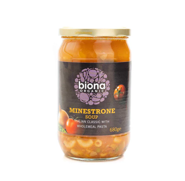 Organic Minestrone Soup 680g