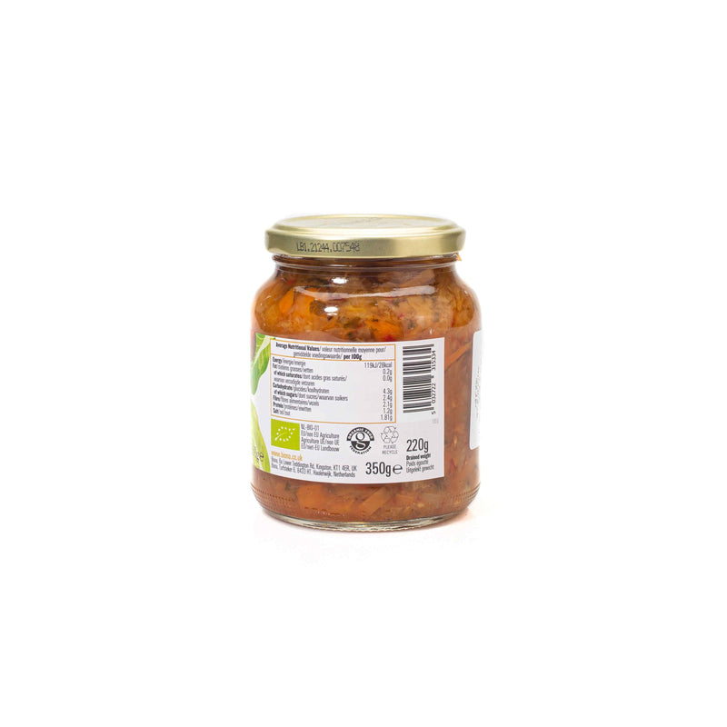 Organic Kimchi Spicy Fermented Cabbage 350g
