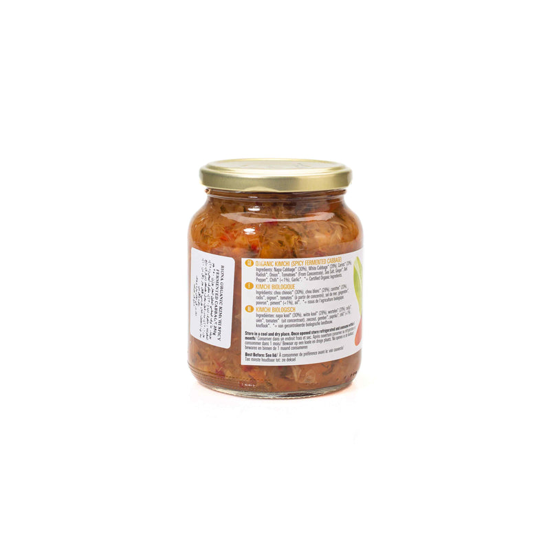 Organic Kimchi Spicy Fermented Cabbage 350g