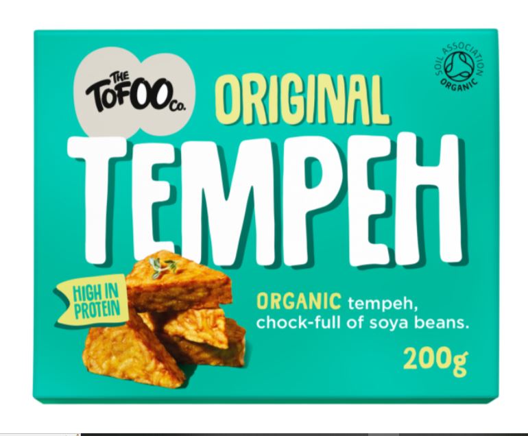 Organic Tempeh Chock full of soya beans 200G