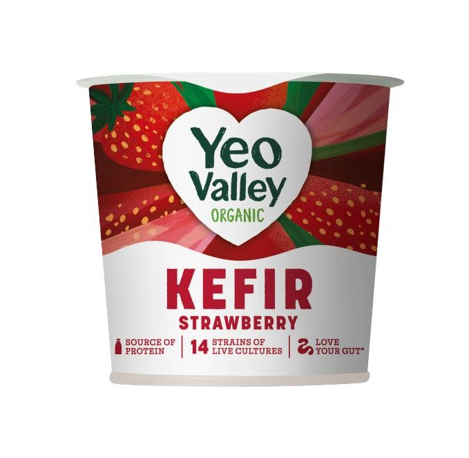 Organic Kefir Strawberry 350G