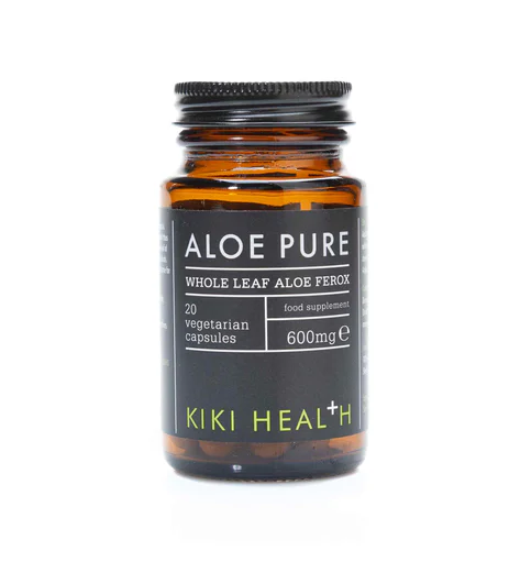 Organic Aloe Pure vegetarian capsules 600mg