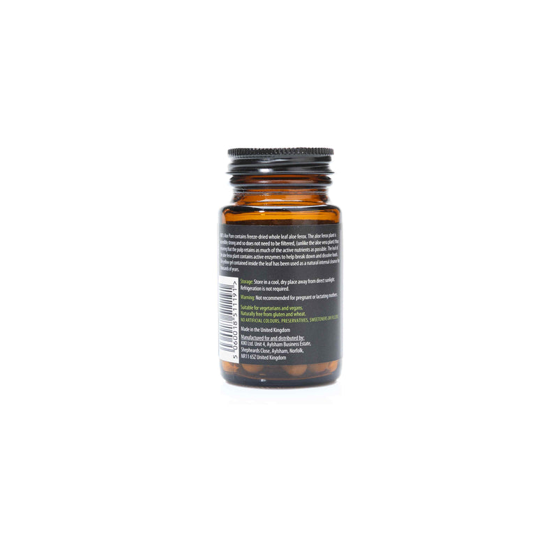 Organic Aloe Pure vegetarian capsules 600mg
