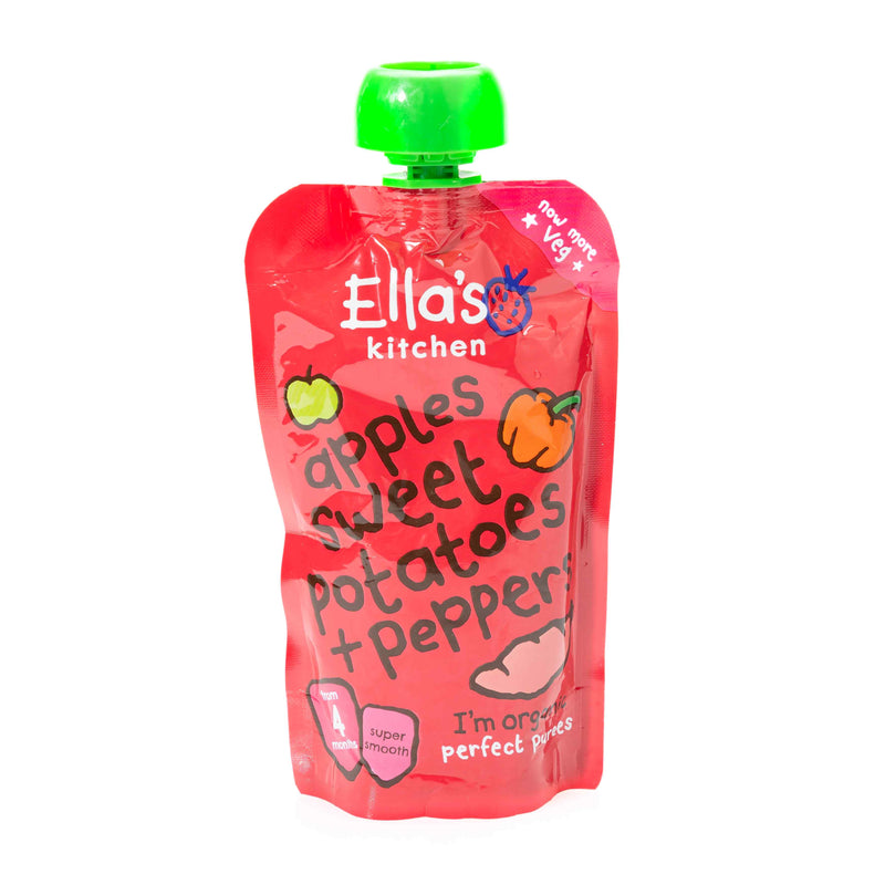 Ellas Org Red Pepper Sweet Potatto 120Gm