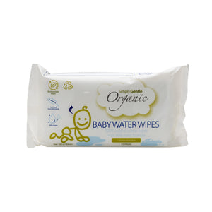 Organic Baby Water Wipes 52 Pcs
