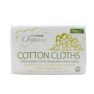 Organic Cotton Cloth 50 Pcs image 1