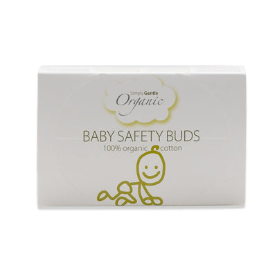 Organic Baby Safety Cotton Buds 60 Pcs image 1