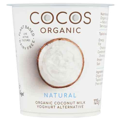 Organic Natural Coconut Milk Yoghurt Alternative 125g