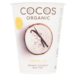Organic Vanilla Coconut Yoghurt 400g - COCOS -