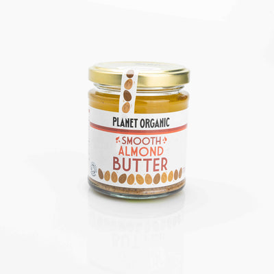Organic Smooth Almond Butter 170g - Planet Organic -