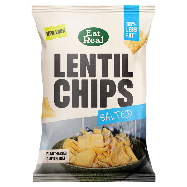 Organic Lentil Sea Salted 95g