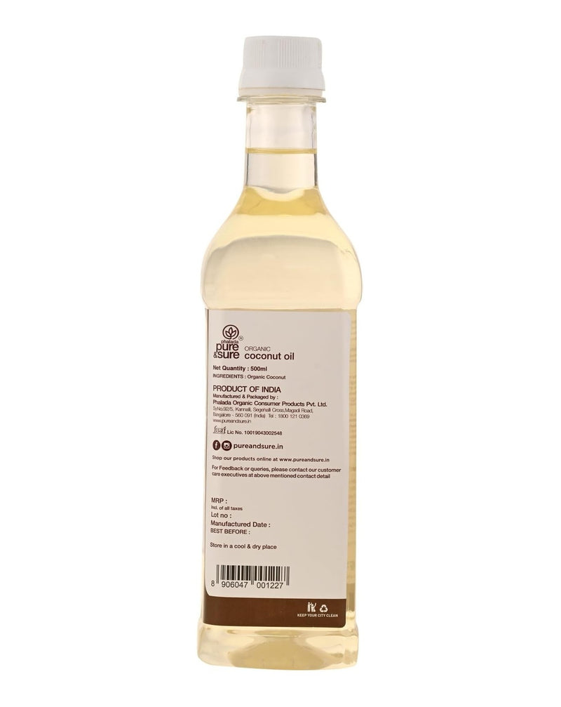 Organic Coconut Oil 500ml