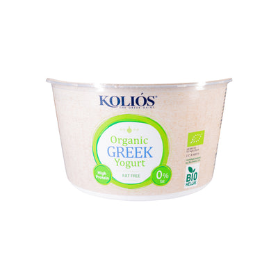 Organic Authentic Greek Bio Strained Yoghurt 0% 500g