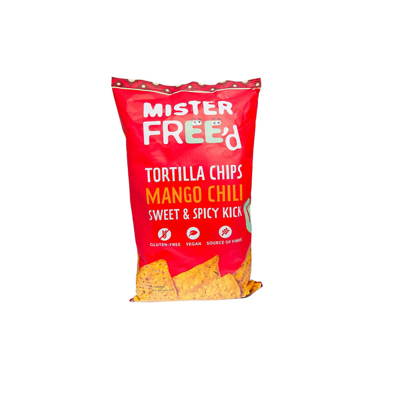 Organic Vegan Tortilla Chips - Sweet & Spicy Kick 135Gm