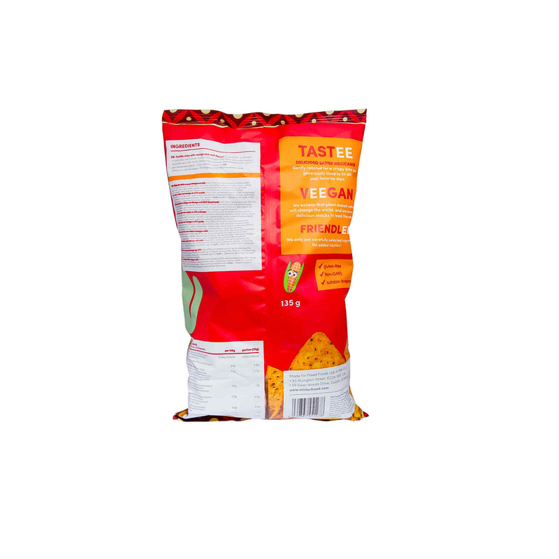 Organic Vegan Tortilla Chips - Sweet & Spicy Kick 135Gm