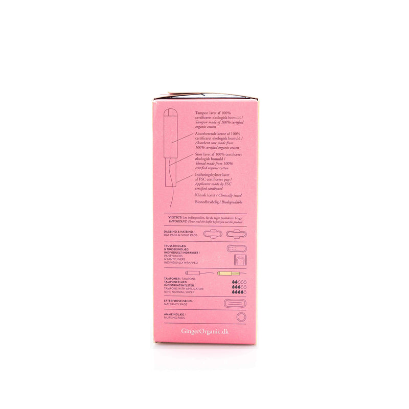Organic Tampons With Applicator, Mini