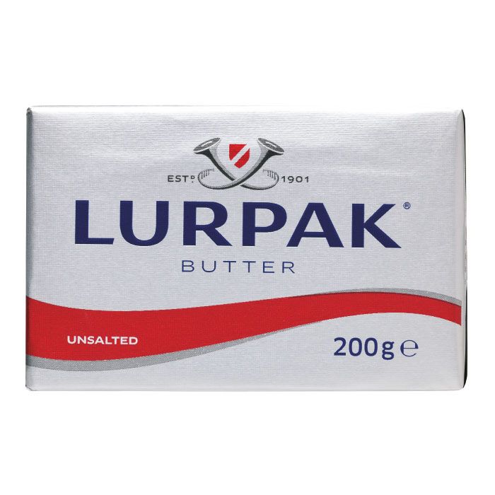 Organic Butter Unsalted 200G