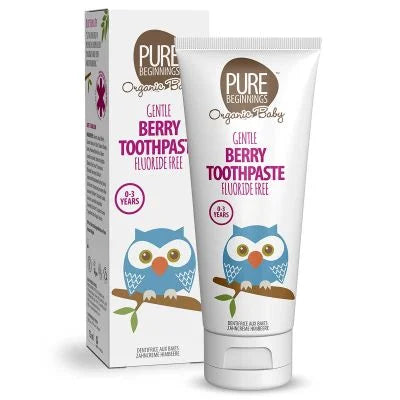 Organic Berry Toothpaste With Xylitol 75Ml – Lets Organic