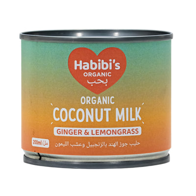 Organic Ginger & Lemongrass Coconut Milk 200ml
 Image1