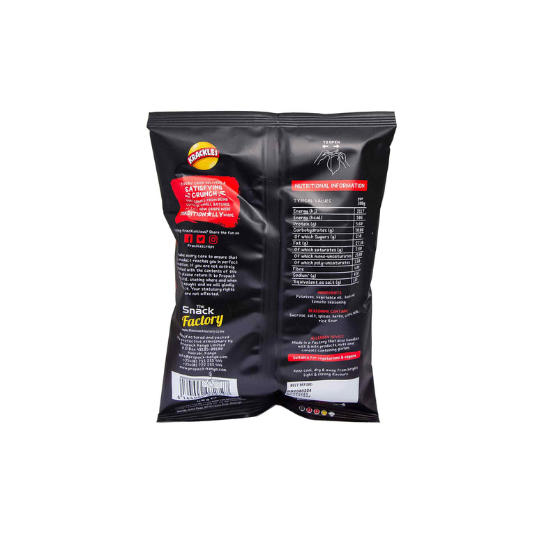 Organic Chips Potato Crisps Mditranean Tomato 40g