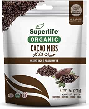 Superlife Organic Cocoa Nibs 200gm