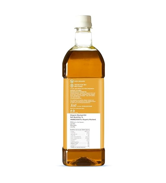 Organic Mustard Oil 1L