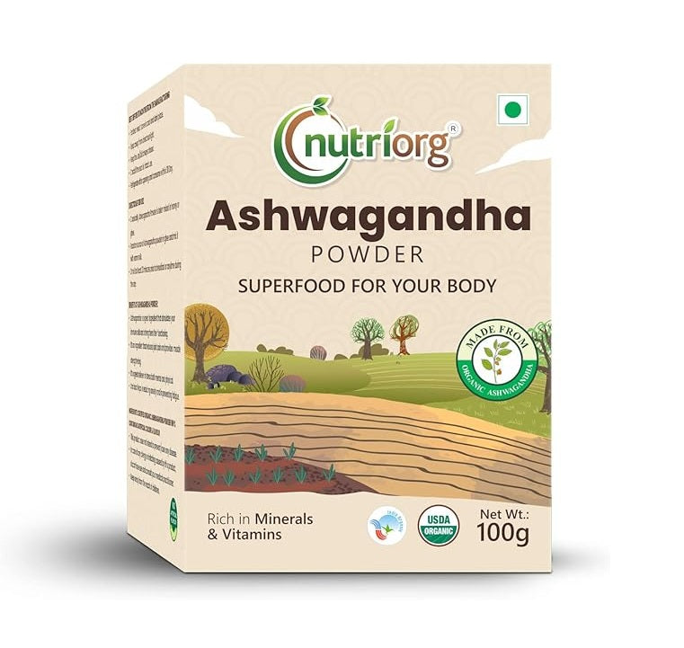 Organic Ashwagandha powder 100g