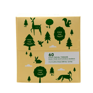 Organic Cube Facial Tissue 60ct 3 Ply image 1