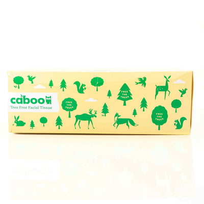 Organic Facial Tissue Flat Box 184 Sheet