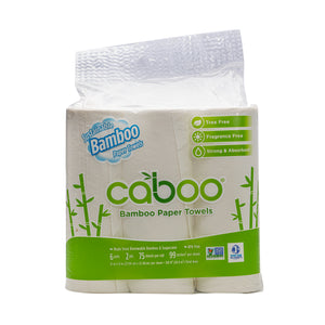 Organic Roll Towel 6 Packs 75 Sheets image 1