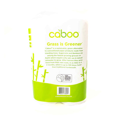 Organic Roll Towel 6 Packs 75 Sheets