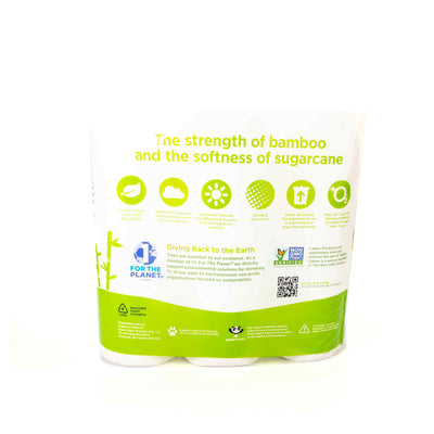 Organic Roll Towel 6 Packs 75 Sheets